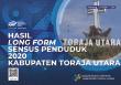 Hasil Long Form Sensus Penduduk 2020 Kabupaten Toraja Utara